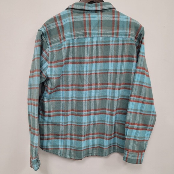 Cotopaxi Mens Mero Organic Flannel Button Up Shirt Size M Blue Southwestern - Picture 2 of 9